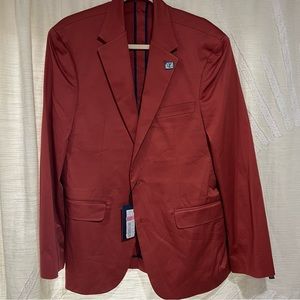Dillards Murano Rustic/Burnt Orange Sports Coat/Blazer - L